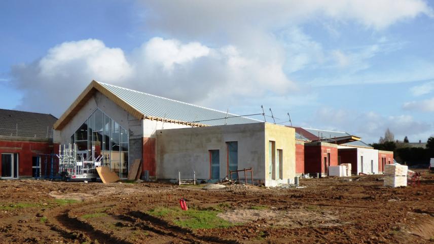Construction de la maison médicale